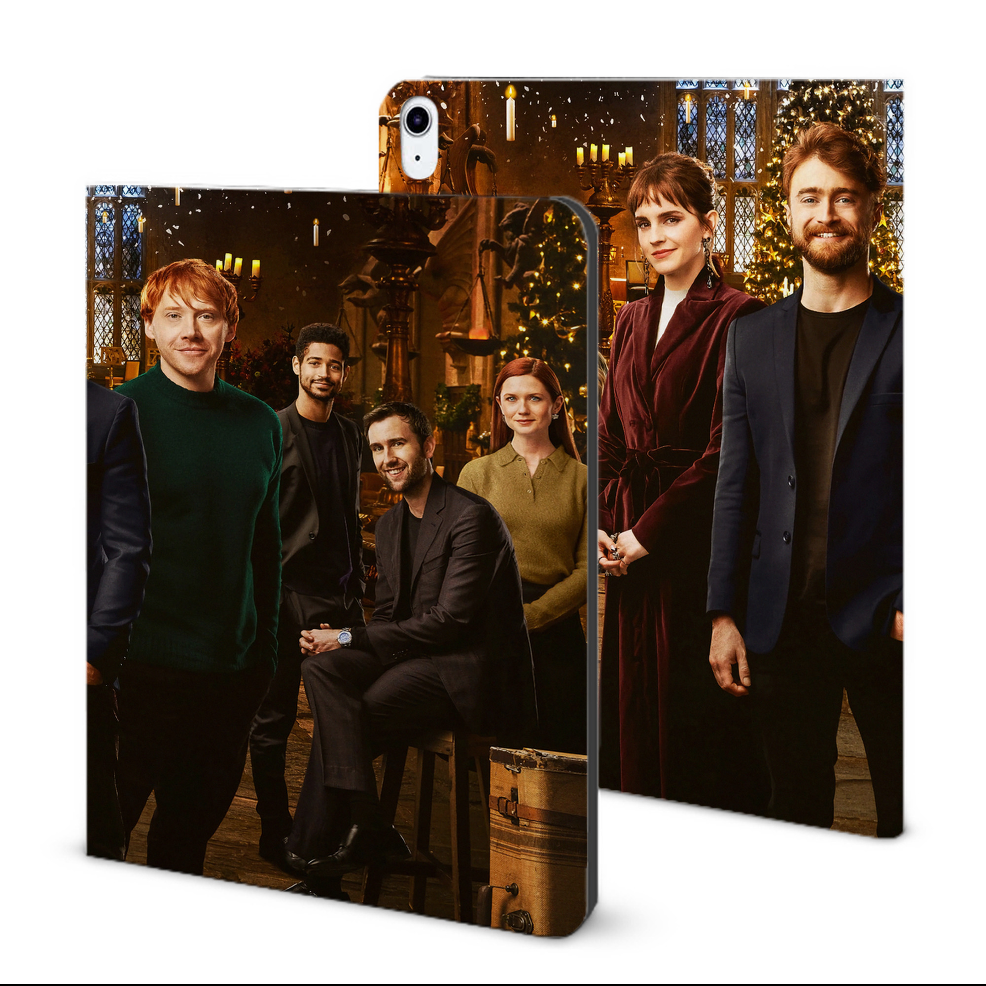 （画像用） Harry Potter ハリー・ポッターシリーズ IPad ケース ブック型 PUレザー TPU 耐衝撃 軽量 薄型 ペン収納なし 全面保護 IPad 各モデル対応